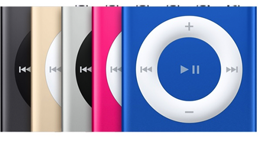 iPod shuffle (4e generatie, medio 2015)