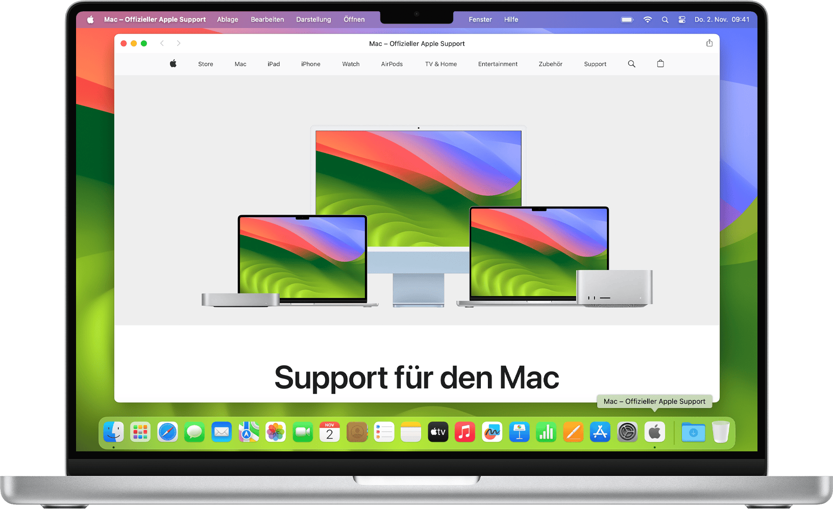 mac website app