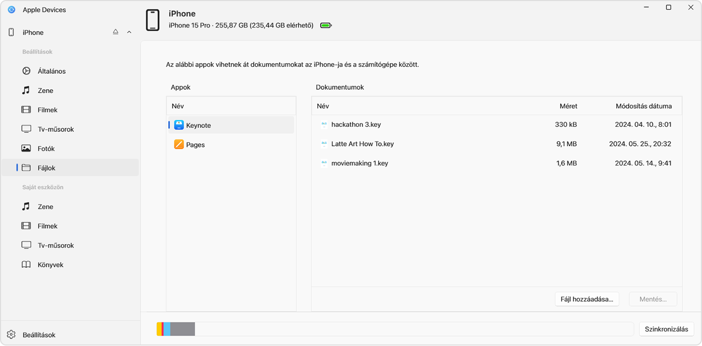 windows-11-apple-devices-app-iphone-15-pro-connected-file-sharing-documents-list