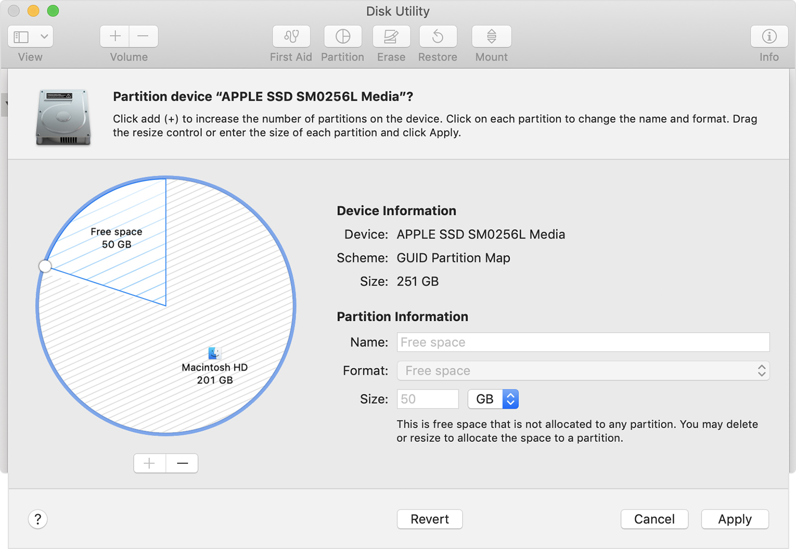Partitionner un disque physique dans Utilitaire de disque sur Mac -  Assistance Apple (LU)