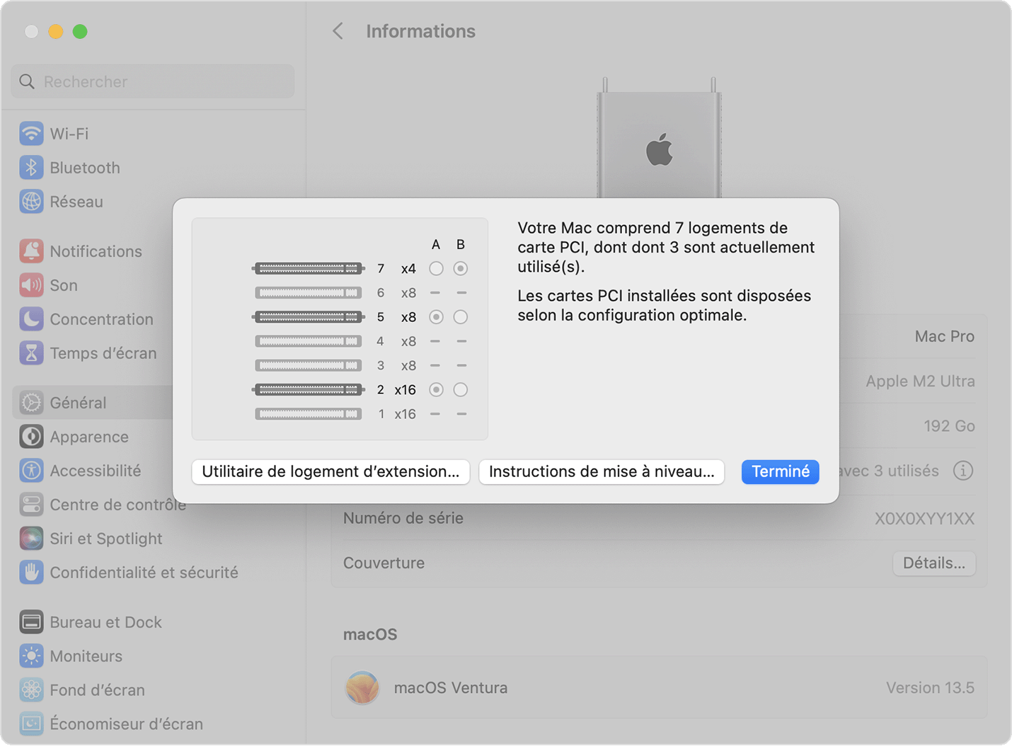 macos-ventura-mac-pro-system-settings-general-about-pcie-cards-info-pcie-slot-configuration