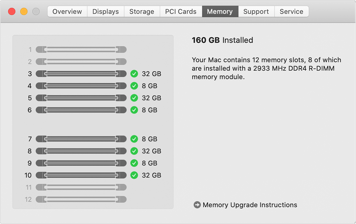 Macbook pro store 32gb ram upgrade