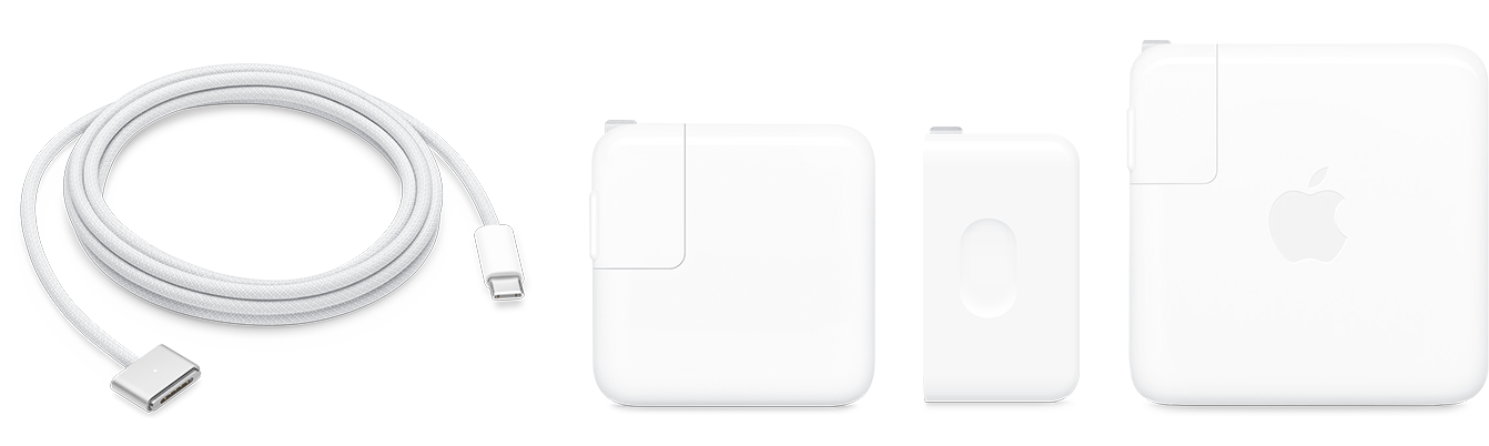 USB-C to MagSafe and 30W USB-C Power Adapter