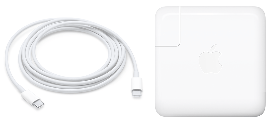 USB-C-strømforsyning på 96 W og USB-C-opladerkabel