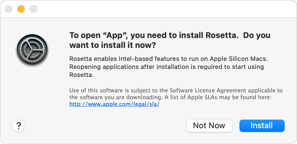 If you need to install Rosetta on your Mac - Apple Support