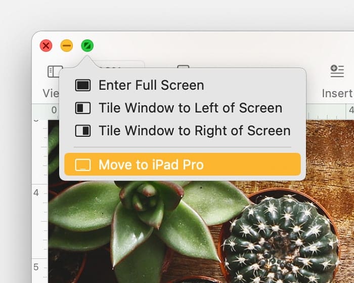 Preview of how to use an iPad as a second display for a Mac