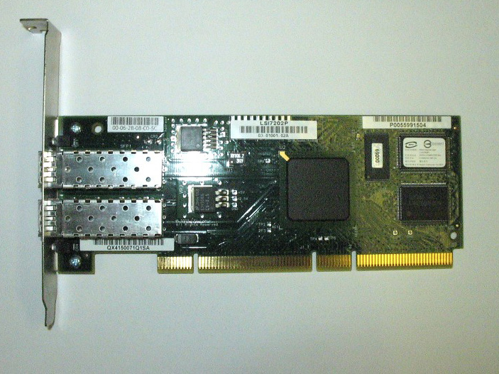 Apple デュアルチャネル
2 Gb Fibre 
Channel カード·(PCI)