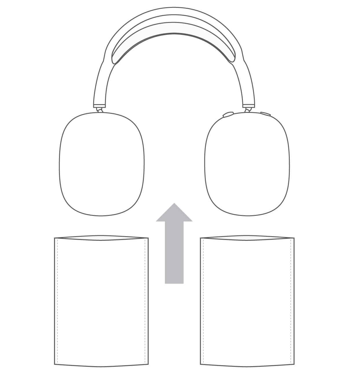 Place each earpiece in a separate bag.