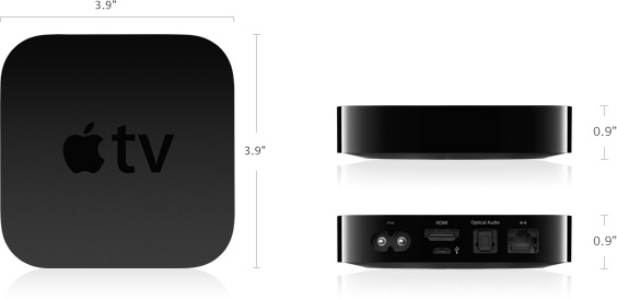 Apple TV (3rd generation) - Technical Specifications - Apple Support
