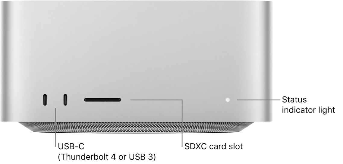 Mac Studio (2023) - Technical Specifications - Apple Support (MN)