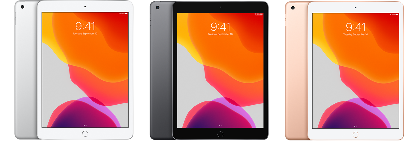 102インチストレージ容量合計【美品】Wi-Fiモデル Apple iPad 第7世代 128GB シルバー - タブレット