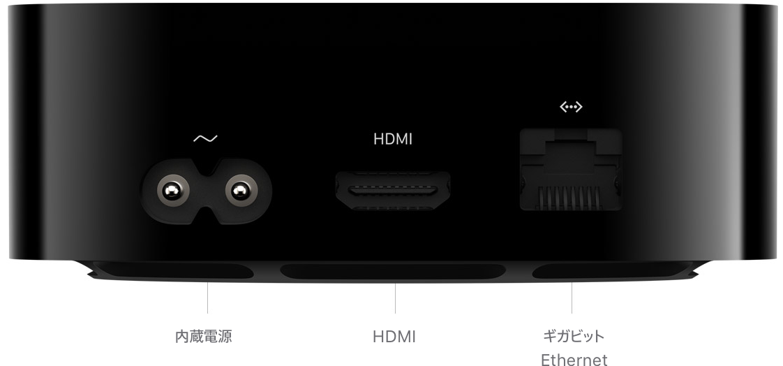 Apple TV 4K (第2世代) - 技術仕様 - Apple サポート (日本)