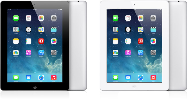 iPad (第4世代) - 技術仕様 - Apple サポート (日本)