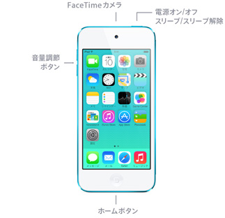 iPod touch (第5世代) - 技術仕様 - Apple サポート (日本)
