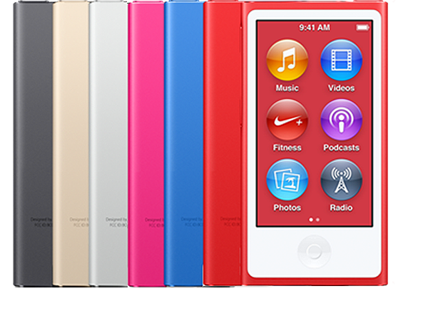 iPod nano（第7 代） - 技术规格- 官方Apple 支持(中国)